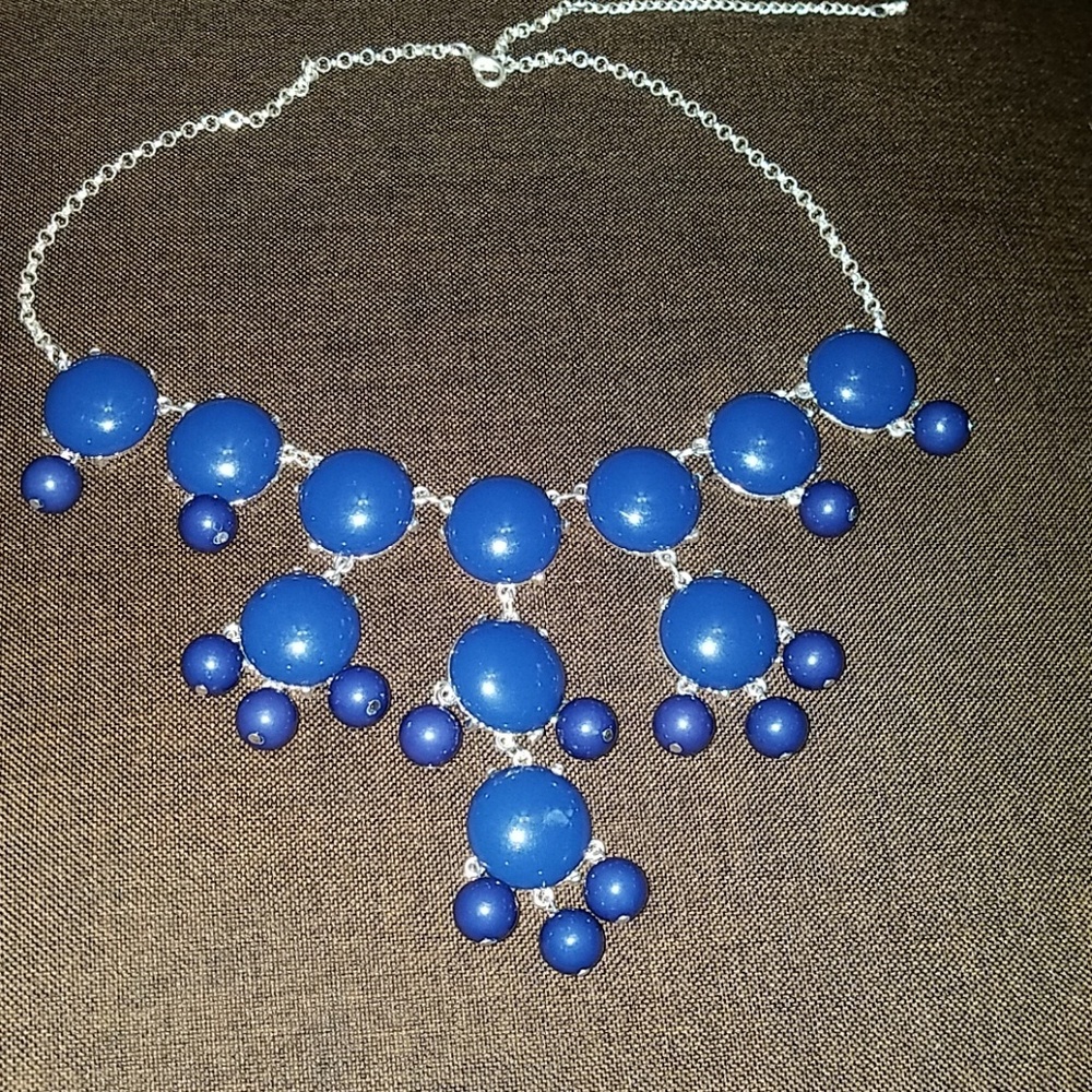 Blue necklace